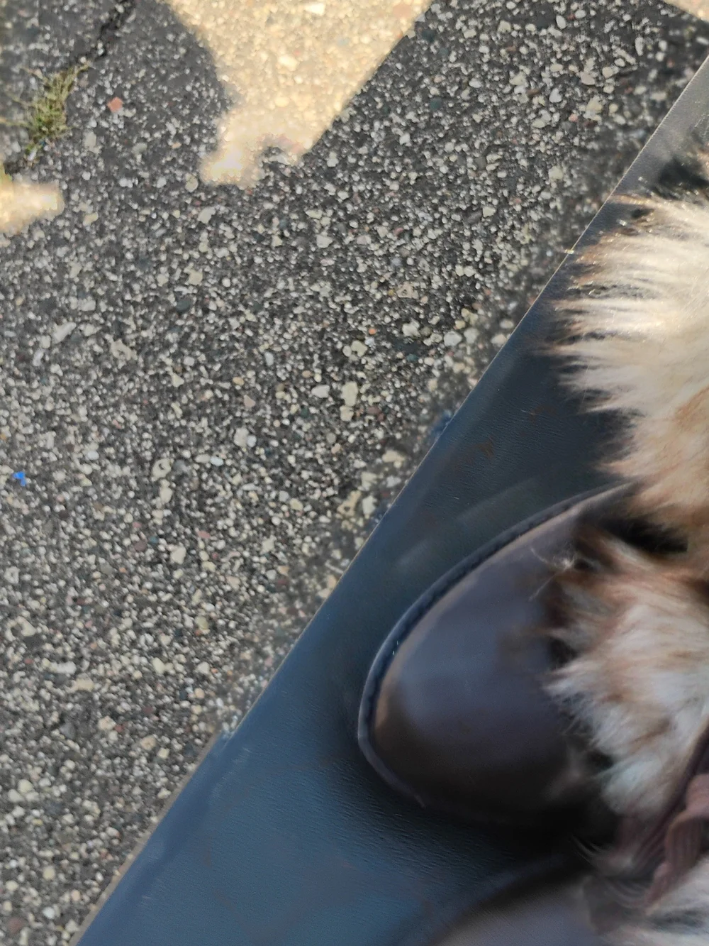 Faux-Fur Trim Brown Winter Slip-On Booties